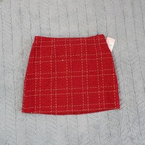 Urban Outfitters Skirts - ❤️Red and Gold Plaid Skirt❤️ Urban Outfitters Skirts - ❤️Red and Gold Plaid Skirt❤️